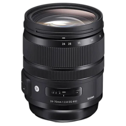 Sigma AF 24-70mm f/2.8 DG OS HSM Art Lens for Nikon F