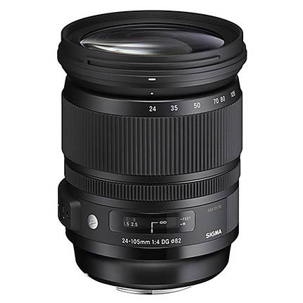 Sigma DG (OS) HSM ART 24-105mm f/4 Telephoto Lens for Canon Mount - Black
