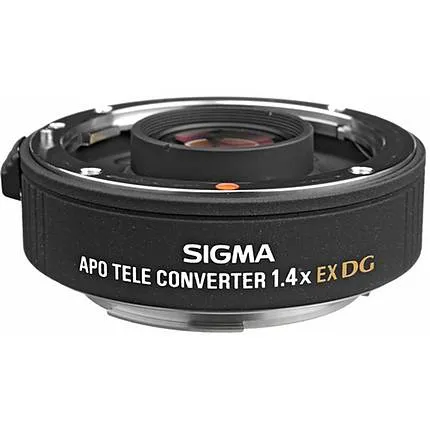 Sigma EX APO DG 1.4x Teleconverter Lens for Canon Mount - Black