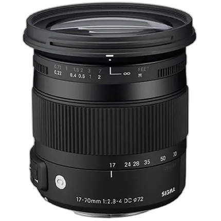 Sigma DC Macro (OS) HSM 17-70mm f/2.8-4 Standard Lens for Sony - Black