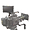 Shape 2 Axis Push Button Magic Arm, 3/8-16