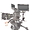 Shape 4 Axis Push Button Magic Arm  and  15mm Rod Bloc