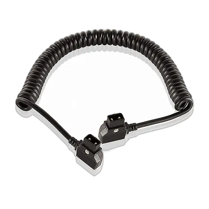 Shape 20 D-Tap Male to D-Tap Male 12 VDC Coiled Cable