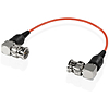 Shape Skinny 90-Degree BNC Cable - 6 Red