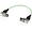 Shape Skinny 90-Degree BNC Cable - 6 Green
