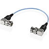 Shape Skinny 90-Degree BNC Cable - 6 Blue
