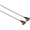 Shape Skinny 90-Degree BNC Cable - 6 Black