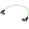 Shape Skinny 90-Degree BNC Cable - 12 Green