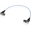 Shape Skinny 90-Degree BNC Cable - 12 Blue