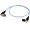 Shape Skinny 90-Degree BNC Cable - 24 Blue