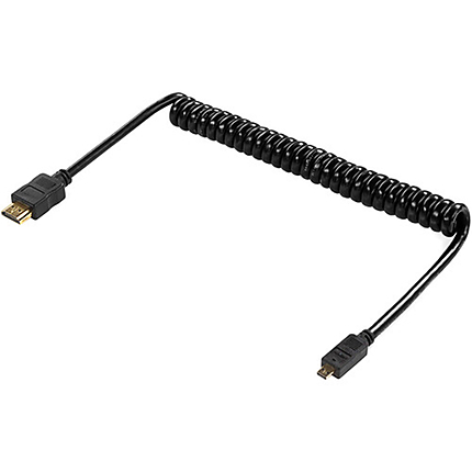 Shape 4K 2.0 HDMI to Micro HDMI Male Coiled Cable - 16 to 32