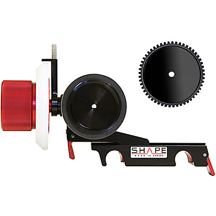 Shape Friction  and  Gear Follow-Focus Clic with Adjustable Marker