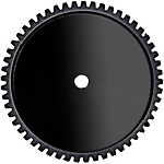 Shape 0.8 Pitch Aluminum Gear for Follow Focus Friction  and  Gear Clic