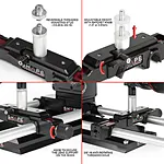 Shape Lens Support for 15mm Studio Bridge Plate 1
