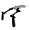 Shape Compact Quick Handle Arri Rosette - Black