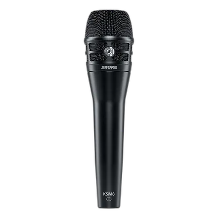 Shure KSM8/B Dualdyne Dynamic Handheld Vocal Microphone (Black)