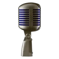 Shure Super 55 Supercardioid Dynamic Microphone (Chrome with Blue Foam) 2