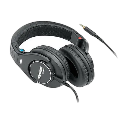 Shure SRH840A Professional Around-Ear Stereo Headphones