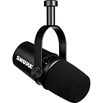 Shure MV7 Podcast Microphone - Black
