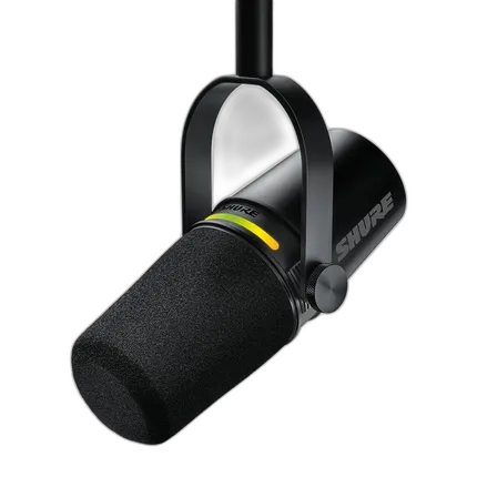 Shure MV7+ Podcast XLR/USB Microphone (Black)