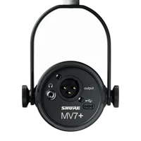Shure MV7+ Podcast XLR/USB Microphone (Black) 1