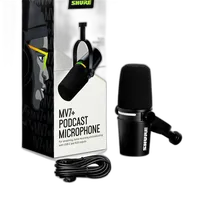 Shure MV7+ Podcast XLR/USB Microphone (Black) 3