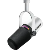 Shure MV7+ Podcast XLR/USB Microphone (White) 0