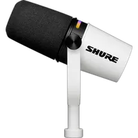 Shure MV7+ Podcast XLR/USB Microphone (White) 1