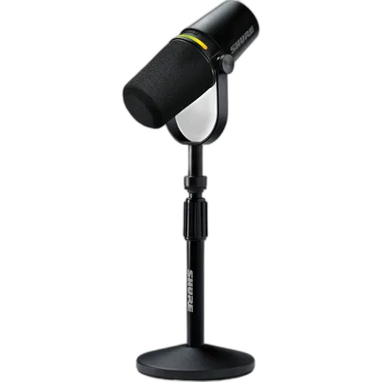 Shure MV7+ Podcast XLR/USB Microphone Bundle