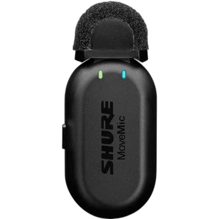Shure MoveMic One 1-Person Wireless Lavalier Microphone for Mobile Phones