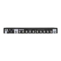 Shure UA844+SWB/LC Wideband Antenna Distribution System  and  No Antenna 470 to 1