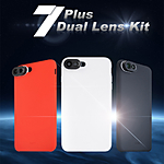 Mobile Phone Case DL-7PG  Gray iPhone 7 plus case (Gray) Duel lens