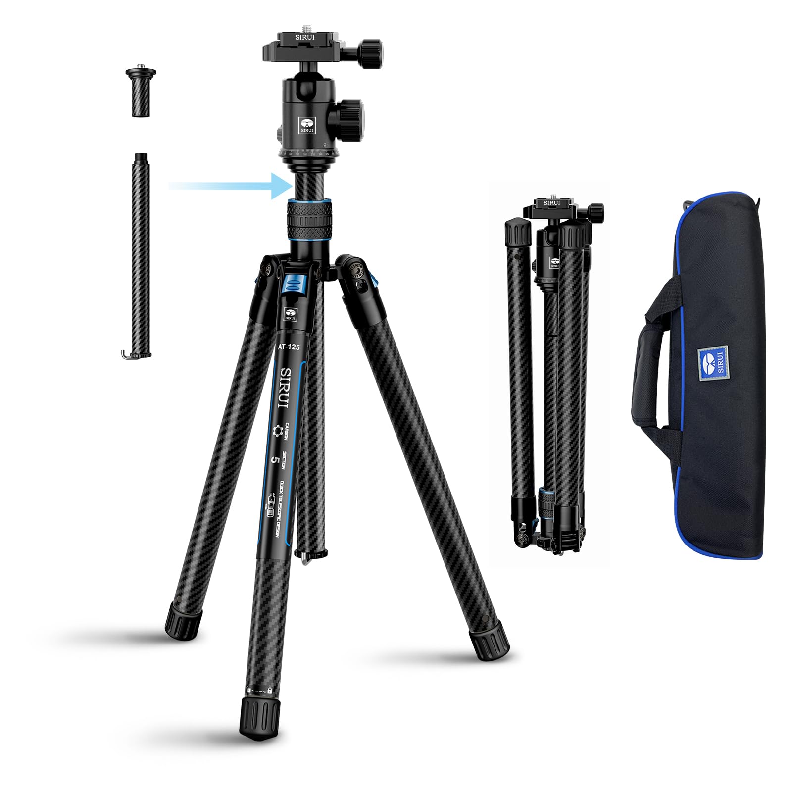 Sirui Traveler X II Carbon Fiber Tripod Kit