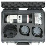 iSeries Watertight Case for Three DSLR Lenses 3