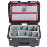 SKB iSeries 3i-1309-6 Case with Think Tank Designed Dividers  and  Lid Organizer 0