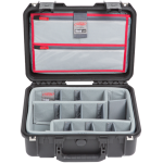 SKB iSeries 3i-1510-6 Case with Think Tank Designed Dividers  and  Lid Organizer
