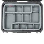 SKB iSeries 3i-1510-6 Case with Think Tank Designed Dividers  and  Lid Organizer 3