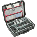 SKB iSeries 3i-1813-5 Case with Think Tank Designed Dividers  and  Lid Organizer 4