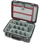 SKB iSeries 3i-1813-7 Case with Think Tank Designed Dividers  and  Lid Organizer 3