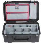 SKB iSeries 3i-2011-8 Case with Think Tank Designed Dividers  and  Lid Organizer 0