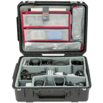 SKB iSeries 3i-2015-7 Case with Think Tank Designed Dividers  and  Lid Organizer 0