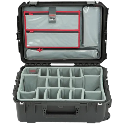 SKB iSeries 3i-2215-8 Case with Think Tank Designed Dividers and Lid Organizer