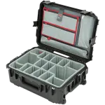 SKB iSeries 3i-2215-8 Case with Think Tank Designed Dividers  and  Lid Organizer 1