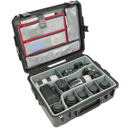 SKB iSeries 3i-2217-8 Case with Think Tank Designed Dividers and Lid Organizer