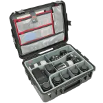SKB iSeries 3i-2217-8 Case with Think Tank Designed Dividers  and  Lid Organizer 0