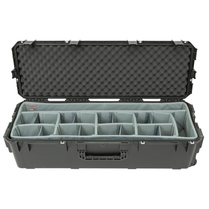 Protective hard case for portable portrait lighting gear