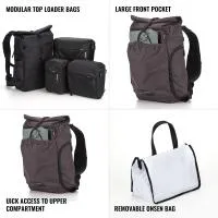 Shimoda Design Side Lite 22 Womens Starter Kit - Black/White 3
