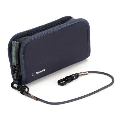 Shimoda Design Zipper Card Wallet - Blue