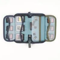Shimoda Design Zipper Card Wallet - Blue 2