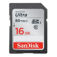 SanDisk Ultra SDHC 16 GB UHS Class 10 up to 80MB/s Read 0
